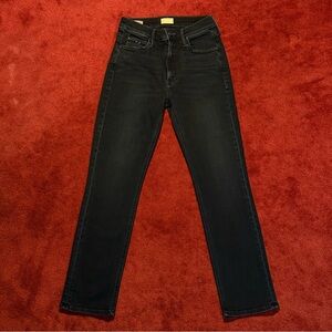 MOTHER The Mid Rise Dazzler Ankle Dark Blue Jeans NEW w/o Tags